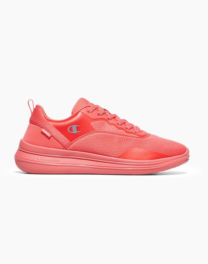 Champion Womens Sneakers NZ - Nyame Lace-Up Coral ( 6958-FTVGO )